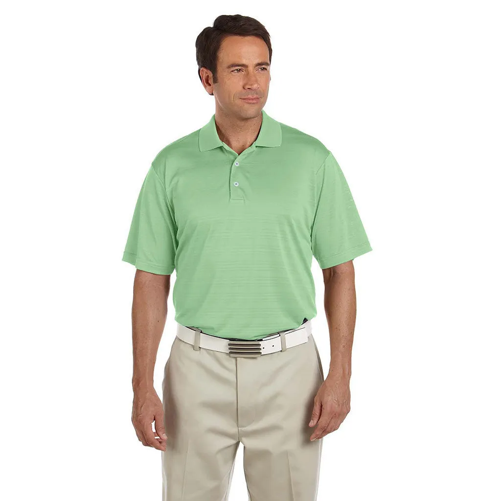 adidas Golf Men's ClimaLite Gecko S/S Textured Polo