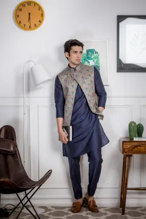 Birds of Paradise - Nehru Jacket
