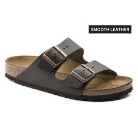 Birkenstock Arizona Dark Brown Smooth Leather Sandals