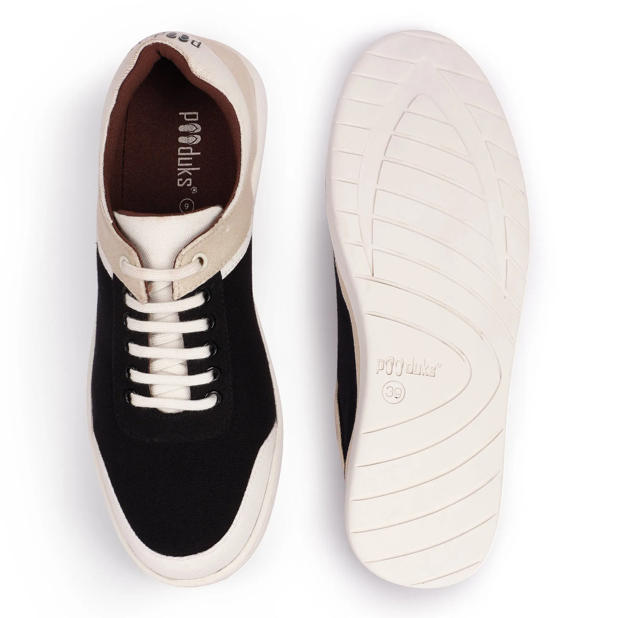 Black Sneakers | Water Resistant | Light And Comfortable Wear