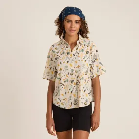 Bless Up Breathable Stretch Shirt - Moon