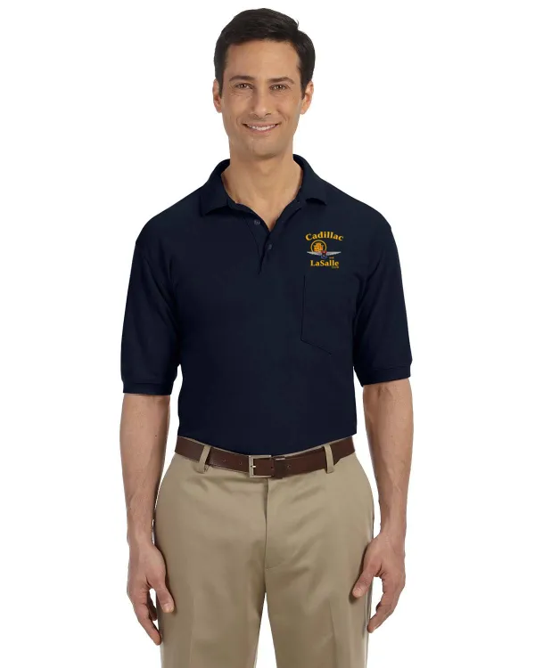 Cadillac & LaSalle Club cotton blend POCKET Polo