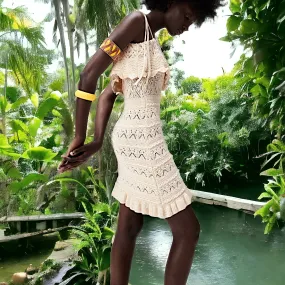 Crochet Mini Dress