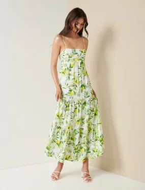 Faith Tiered Midi Dress