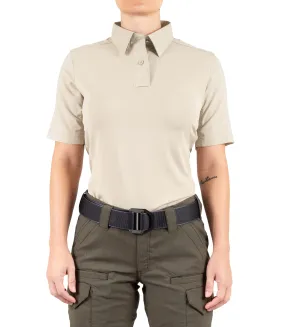 First Tactical Women's V2 Pro Performance Short Sleeve Shirt - Tan