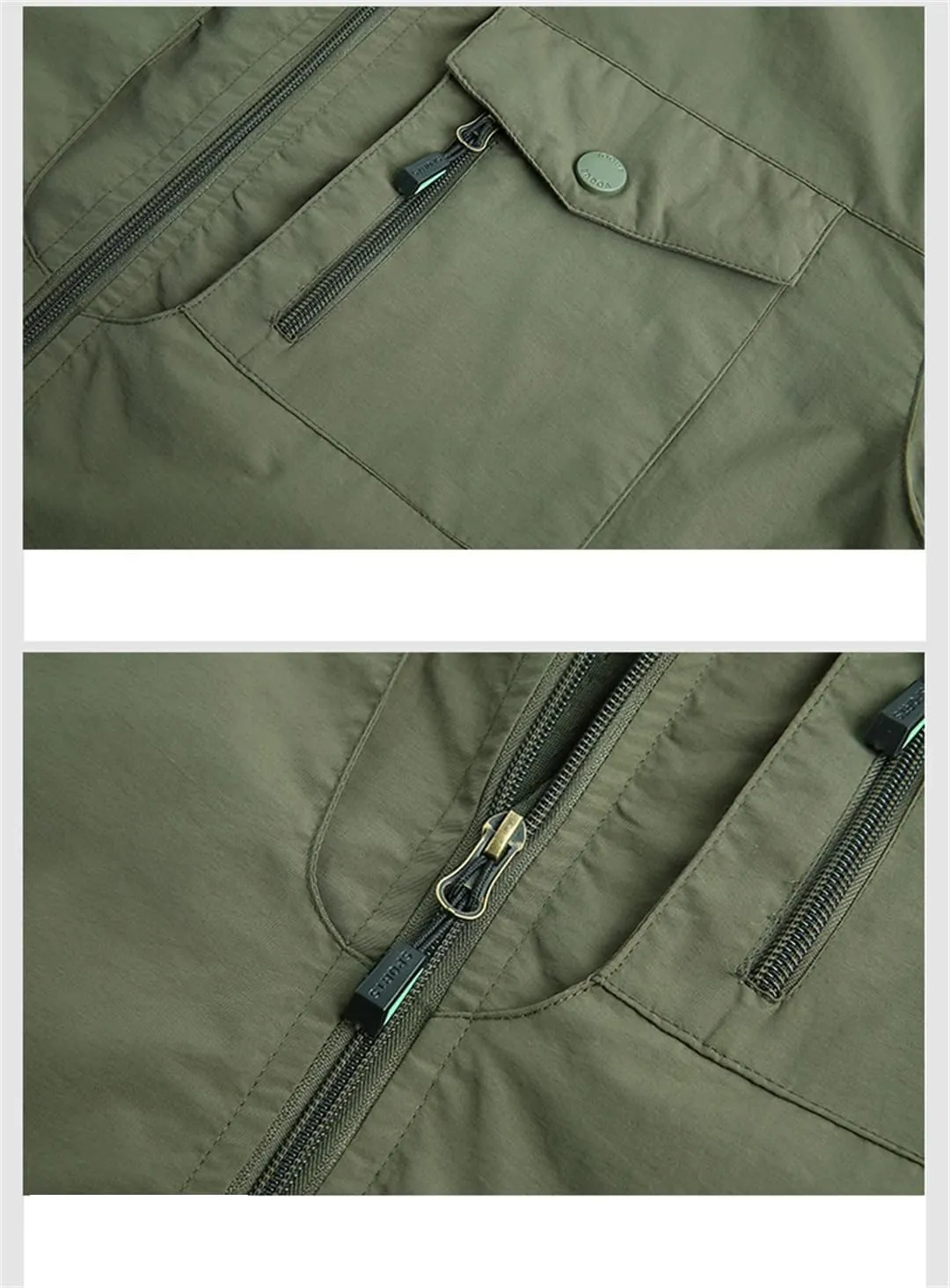 Fnfmrfmr Men's Spring Autumn Tactical Jackets Breathable Zipper Hooded Outdoors Casual Coat
