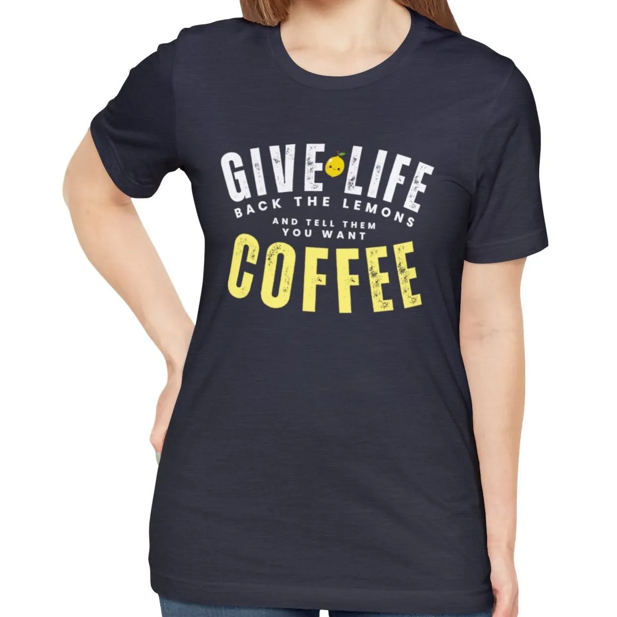 Give Life Back the Lemons Women's Bella Canvas T-Shirt