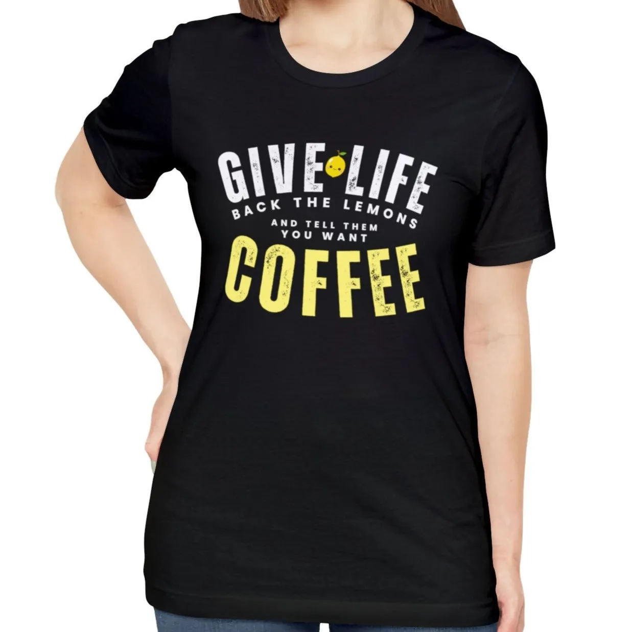 Give Life Back the Lemons Women's Bella Canvas T-Shirt