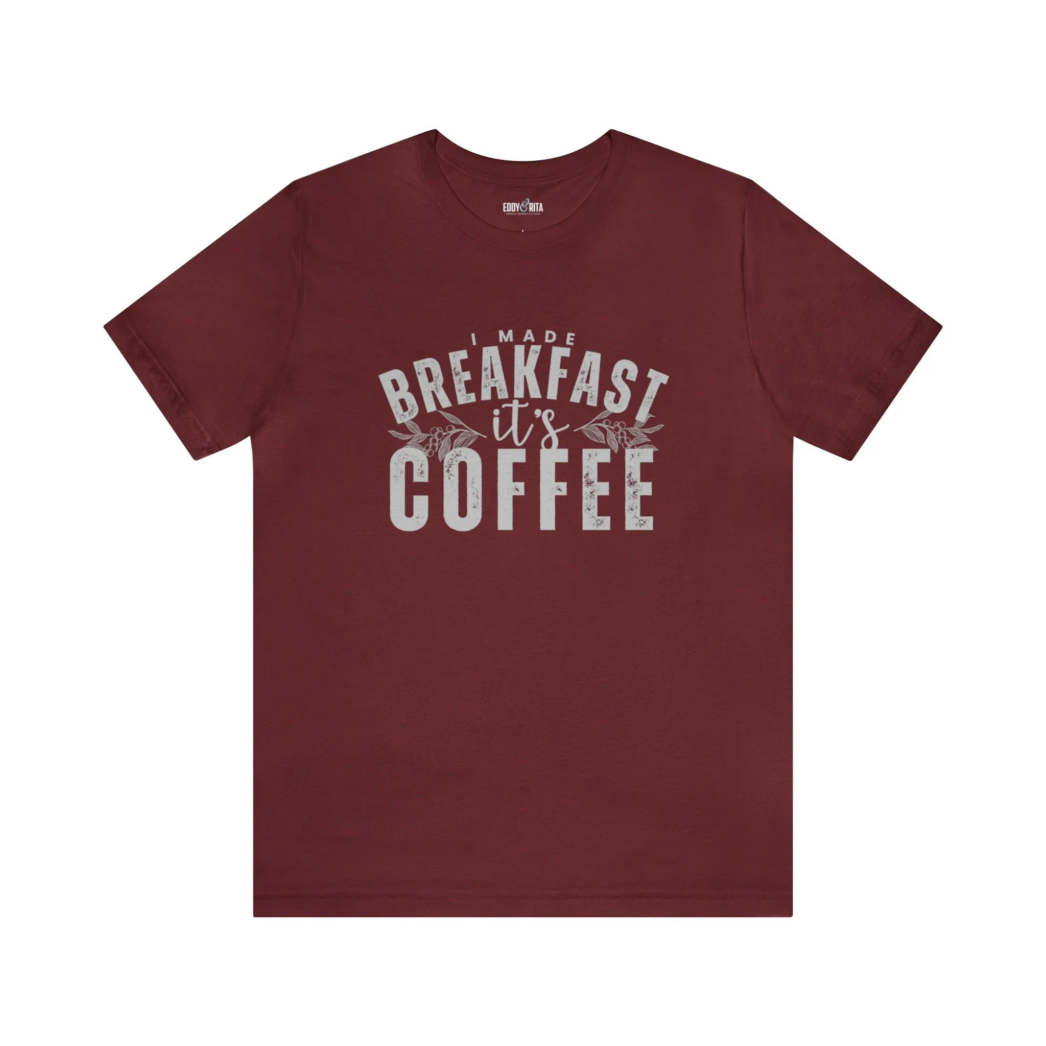 I Made Breakfast It's Coffee Women's Bella Canvas T-Shirt