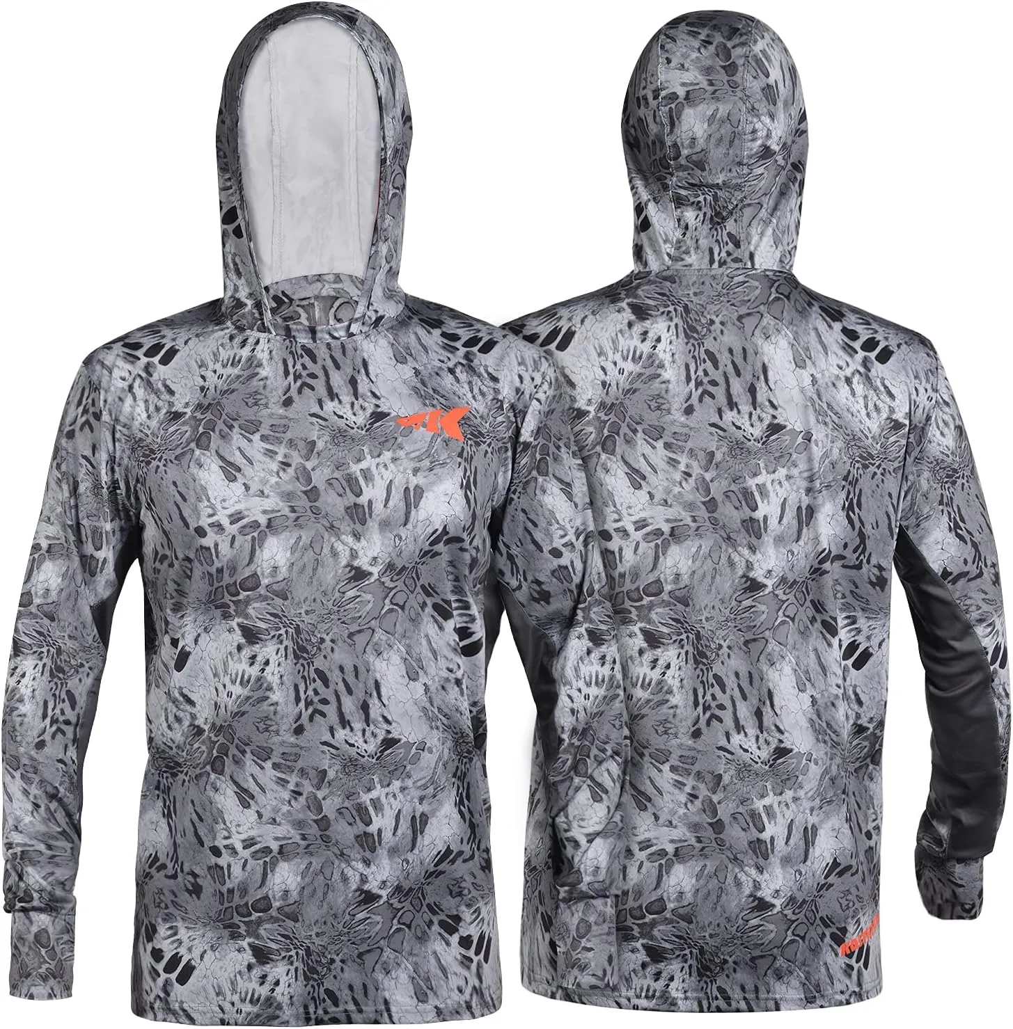 KastKing UPF 50 Fishing Hoodie Shirt for Men and Women, Long Sleeve Fishing Hiking Shirt, Breathable Moisture Wicking
