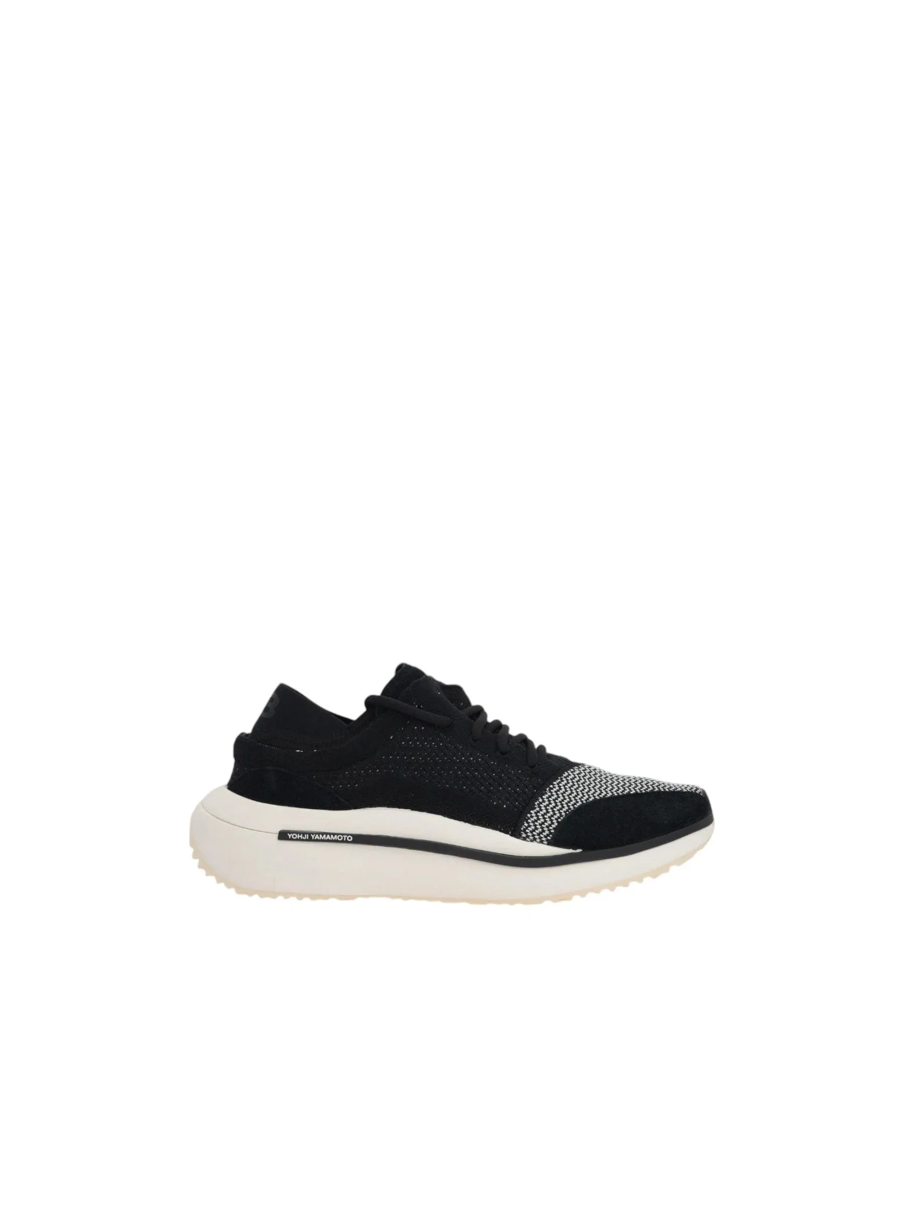 Knit Suede Sneakers