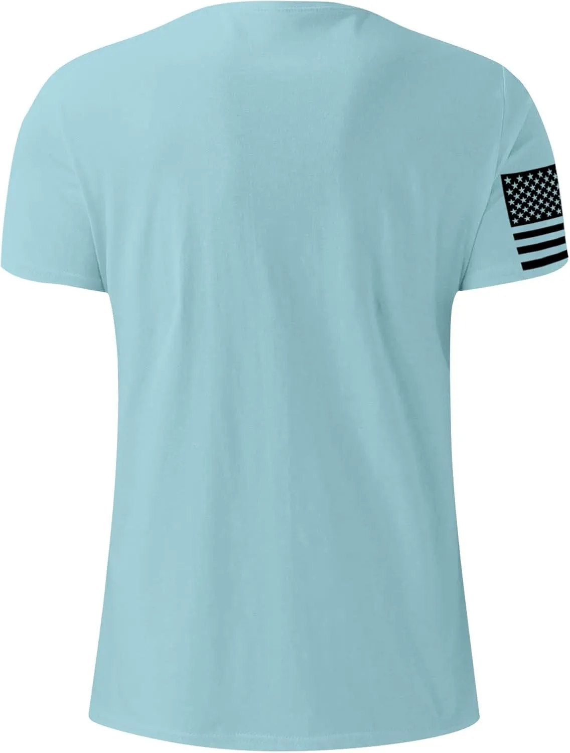 Men's American Flag Shirt Sleeve 1776 USA Graphic Dry Fit Cotton Comfortable T-Shirts Fourth of July 's Shirts