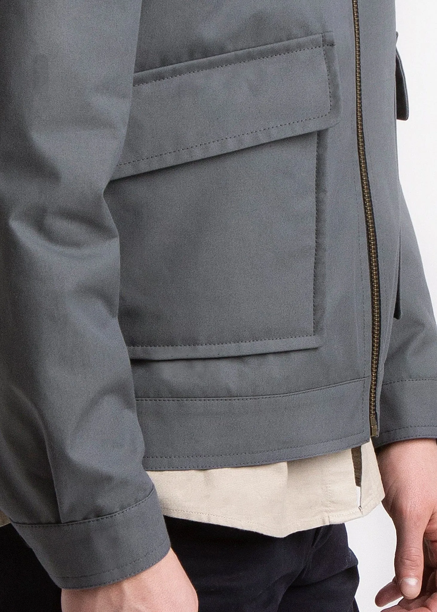 Men's Cotton Blouson Iron