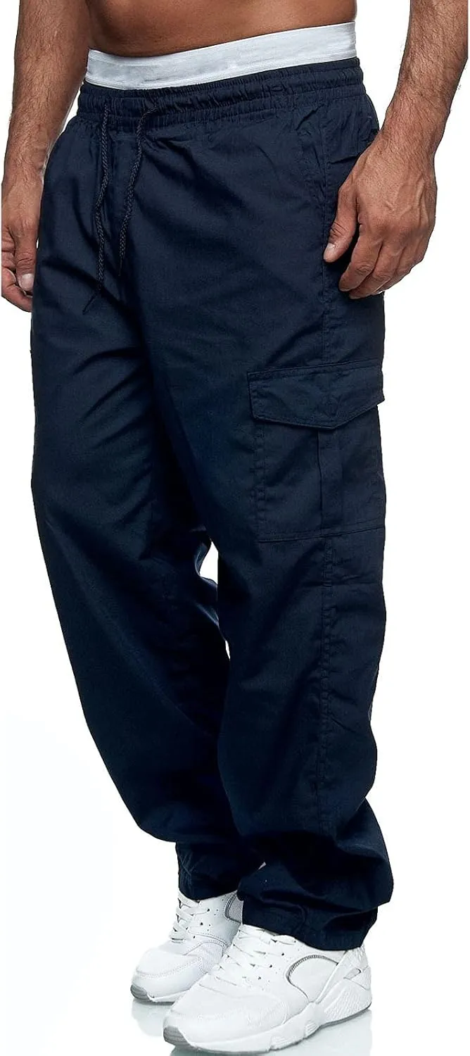 Mens Sweatpants Joggers Warm Fleece Heavyweight Gym Athletic Running Track 5 Pocket Winter Sweat Pants Athletic Pants