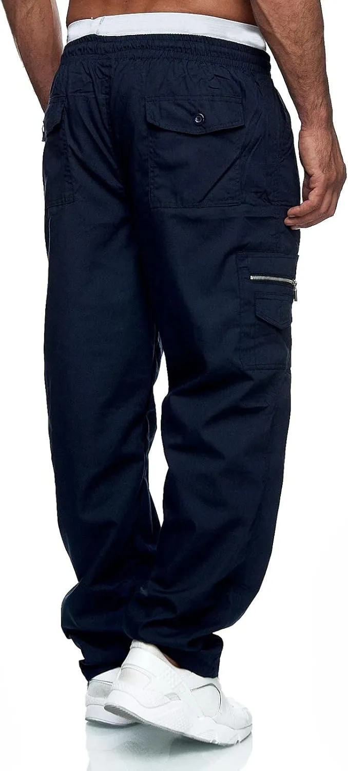 Mens Sweatpants Joggers Warm Fleece Heavyweight Gym Athletic Running Track 5 Pocket Winter Sweat Pants Athletic Pants