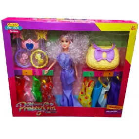 New Arrival: Modern Pretty Girl Doll with 8 Stylish Dresses & Accessories - Perfect Gift for Girls Up To 10 Years  Trendy Toy for Young Fashion Enthusiasts