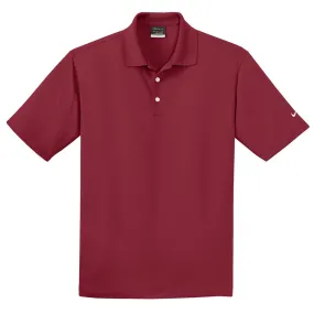 Nike Men's Varsity Red Tall Dri-FIT Micro Pique Polo