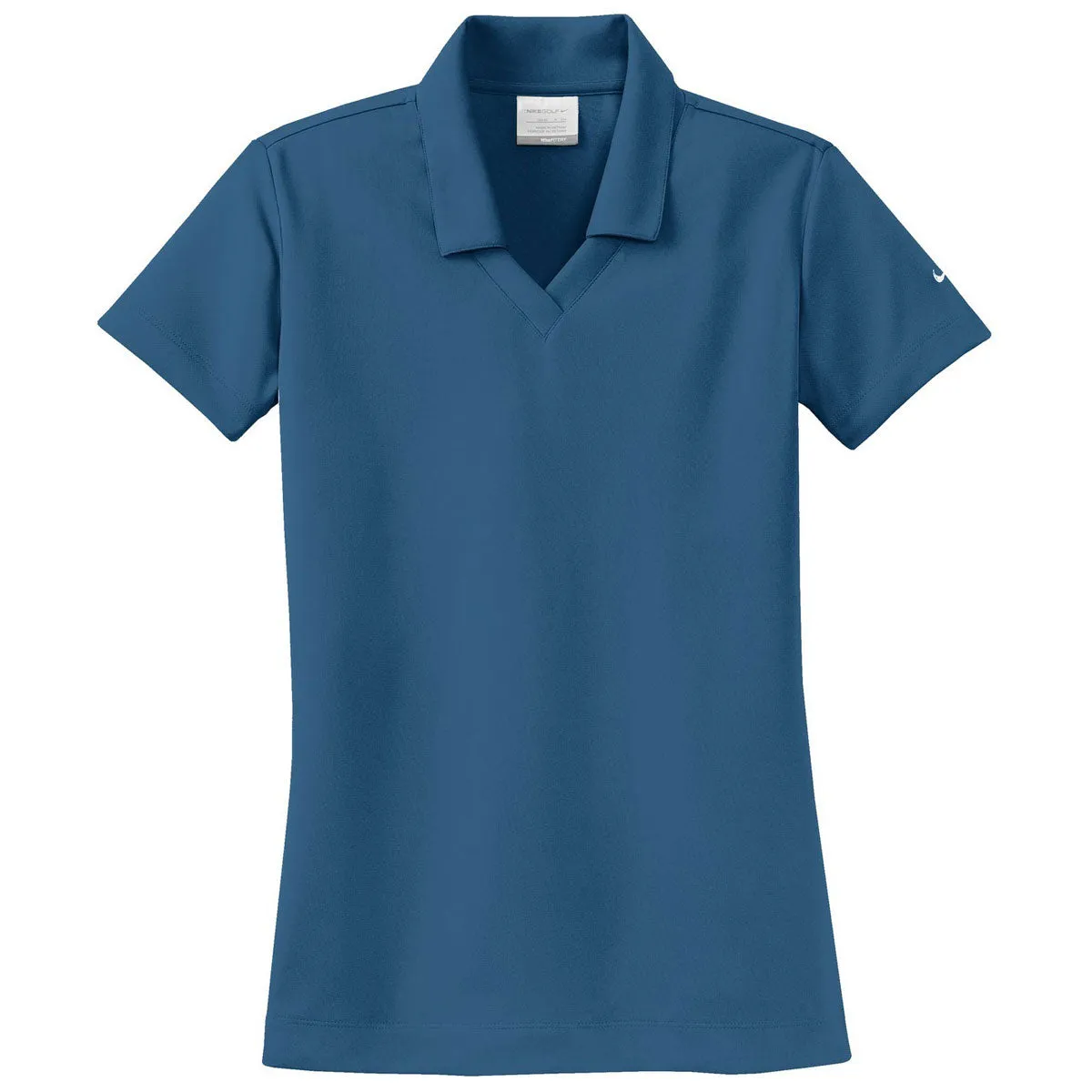 Nike Women's French Blue Dri-FIT Micro Pique Polo
