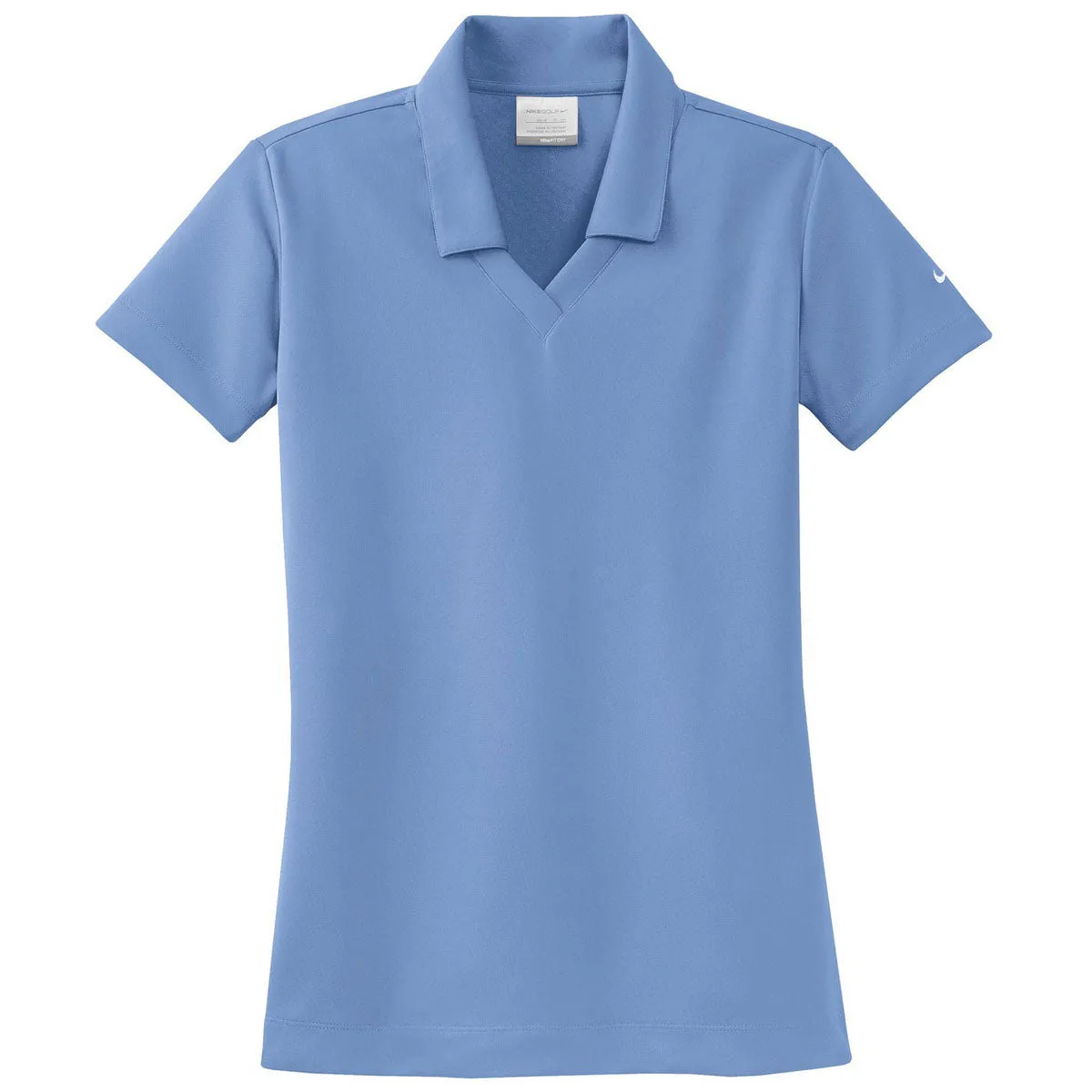 Nike Women's Valor Blue Dri-FIT Micro Pique Polo
