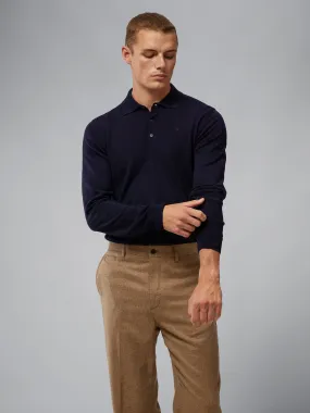 Noel Light Merino Polo