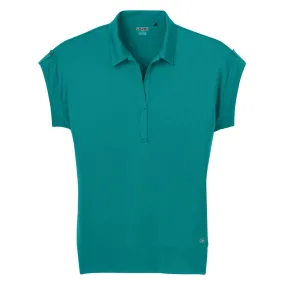 OGIO Women's Teal Spark Leveler Polo