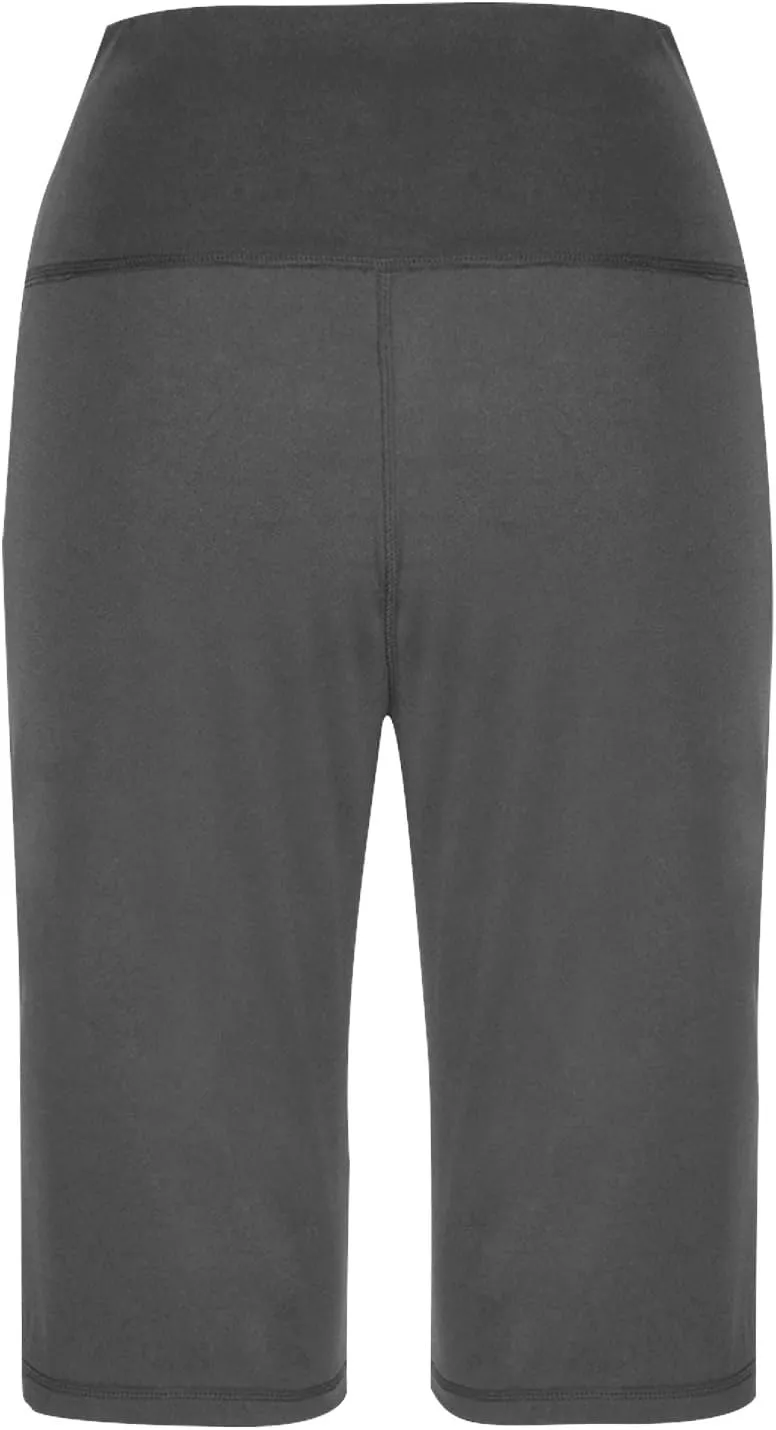 Sports Shorts for Women Casual Loose Pocketed Comfortable High-Waisted Knee High Fitted Casual Stretchy Athletic Pant