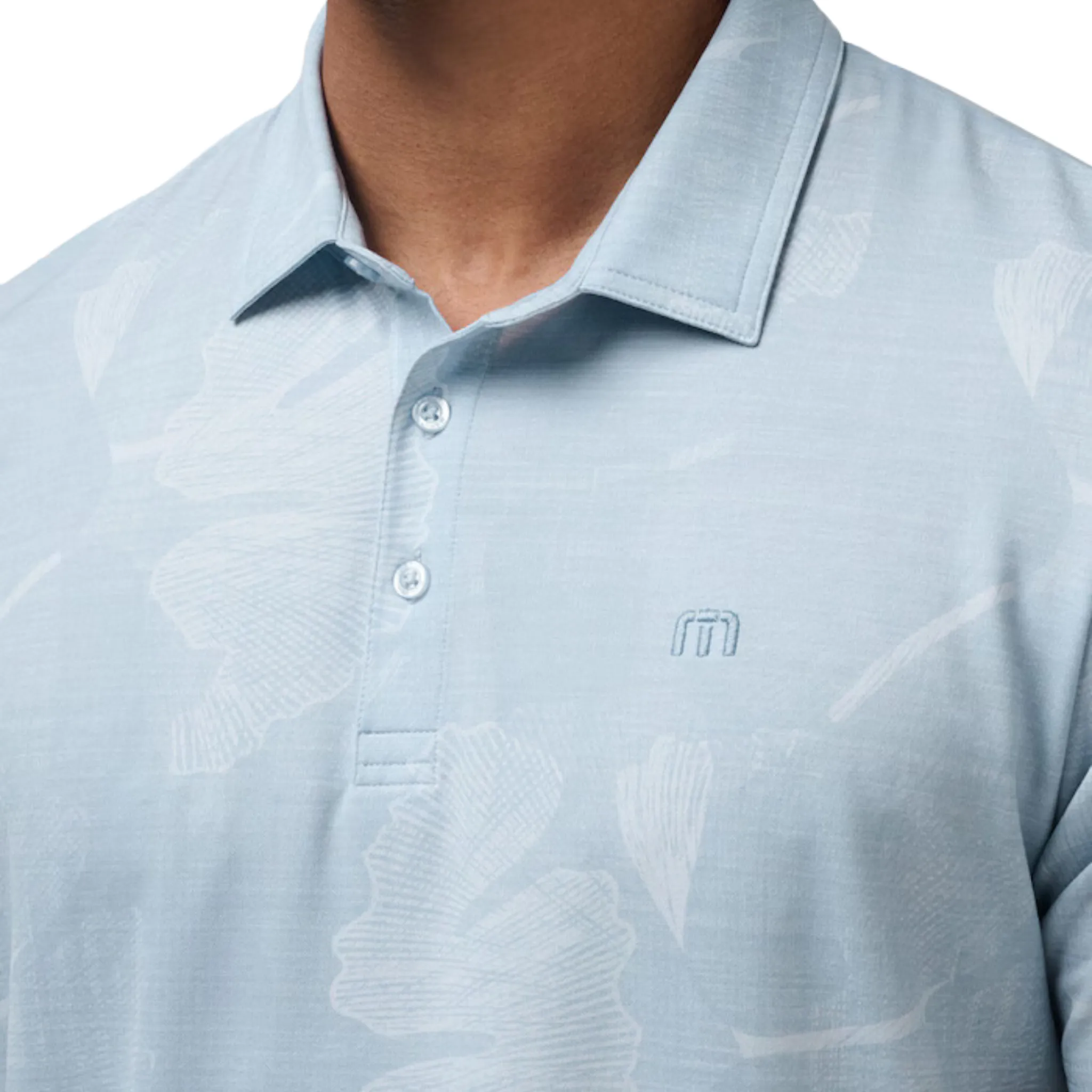 TravisMathew Featherweight Mist Mens Polo