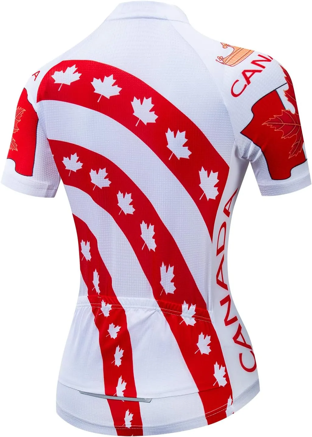 Weimostar Women's Cycling Jersey Short Sleeve Quick-Dry Breathable Biking Shirt Reflective